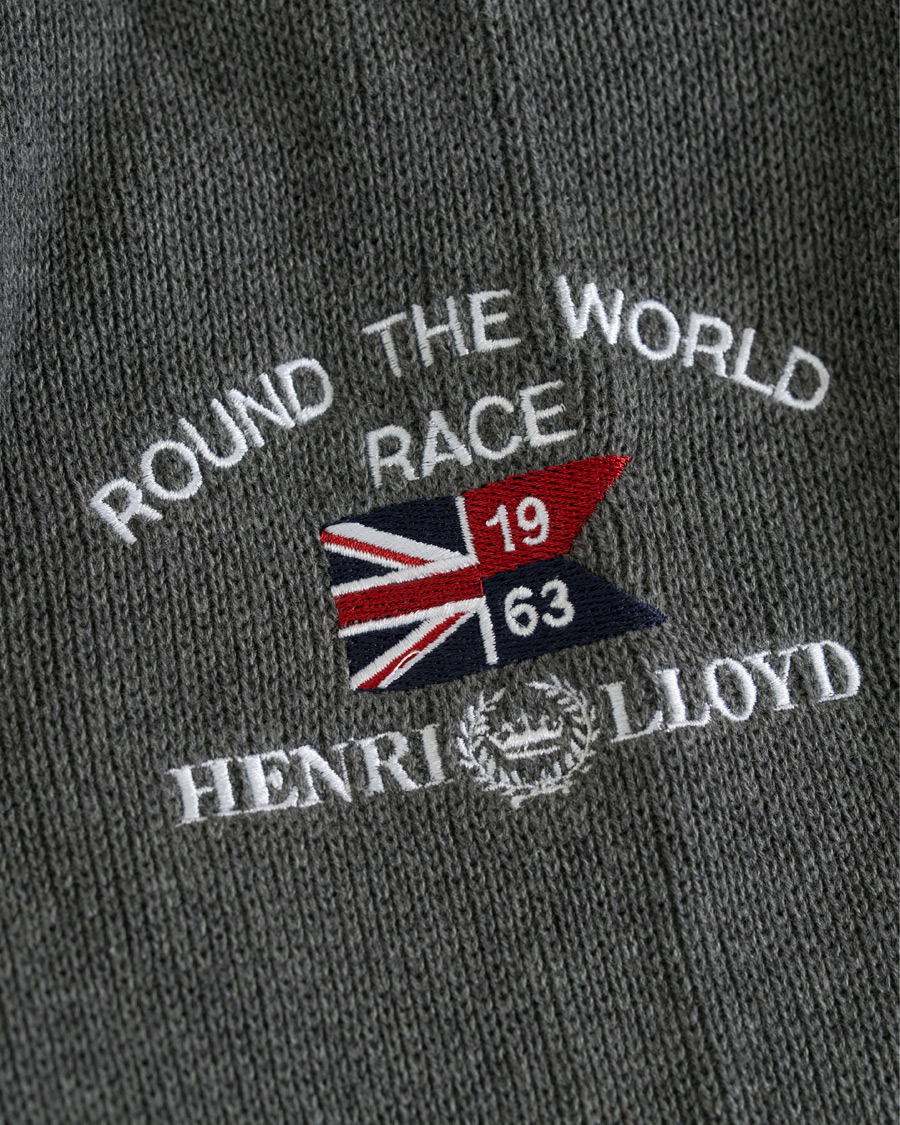 Homme | Pulls Et Tricots | Henri-Lloyd | Henri Lloyd RWR Half Zip Grey Melange