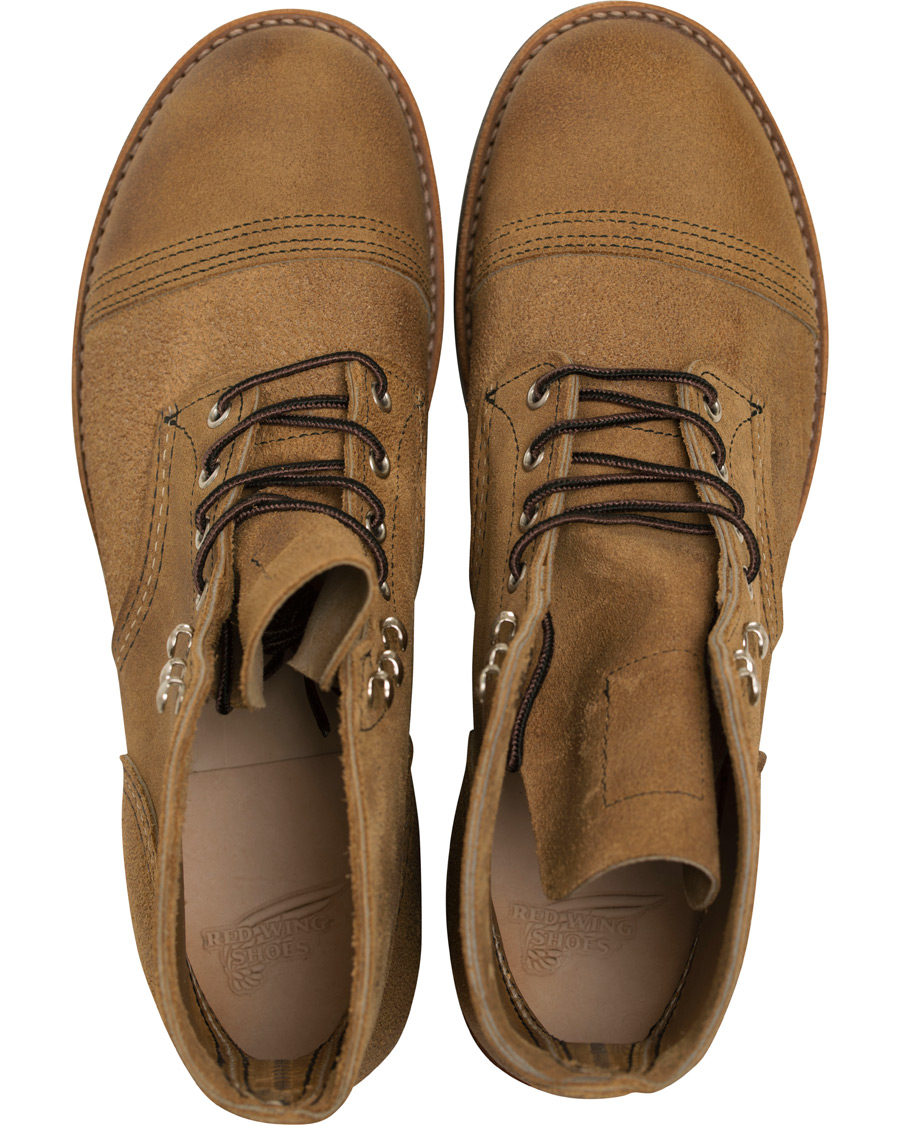 Homme | Red Wing Shoes Iron Ranger Boot Hawthorne Muleskin Leather | Red Wing Shoes | Iron Ranger Boot Hawthorne Muleskin Leather