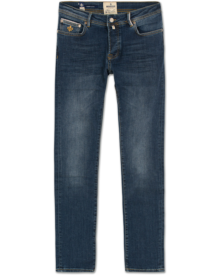 Heren | Jeans | Morris | Triumph Jeans Dark Blue