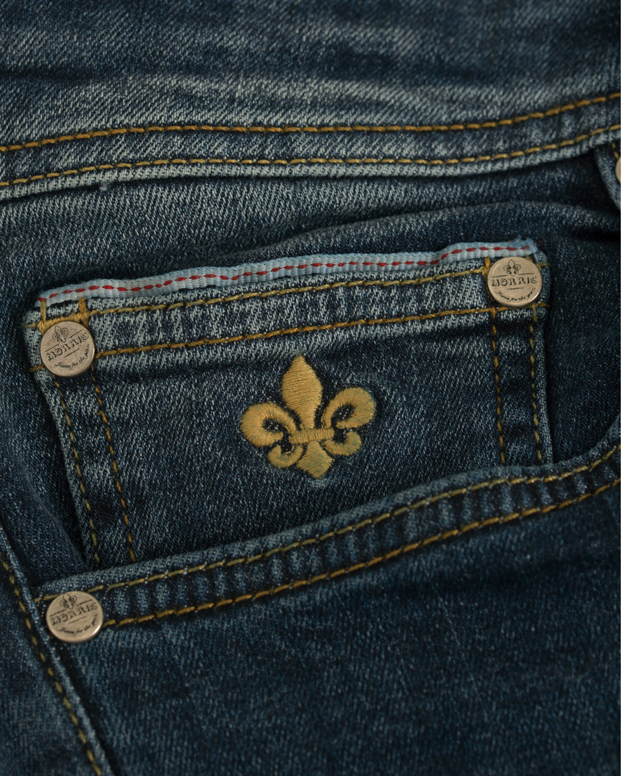 Heren | Jeans | Morris | Triumph Jeans Dark Blue