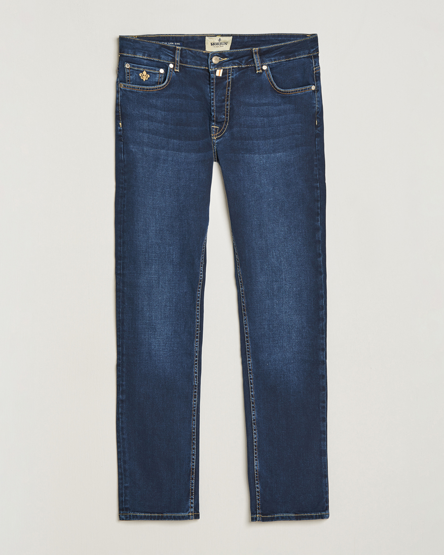 Homme | Jeans | Morris | Steve Satin Jeans Dark Wash