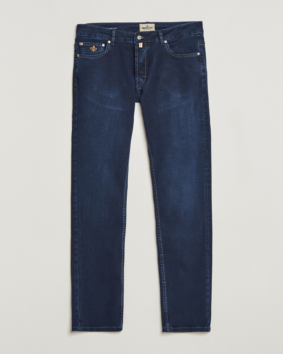 Homme | Jeans | Morris | Steve Satin Jeans Dark Blue