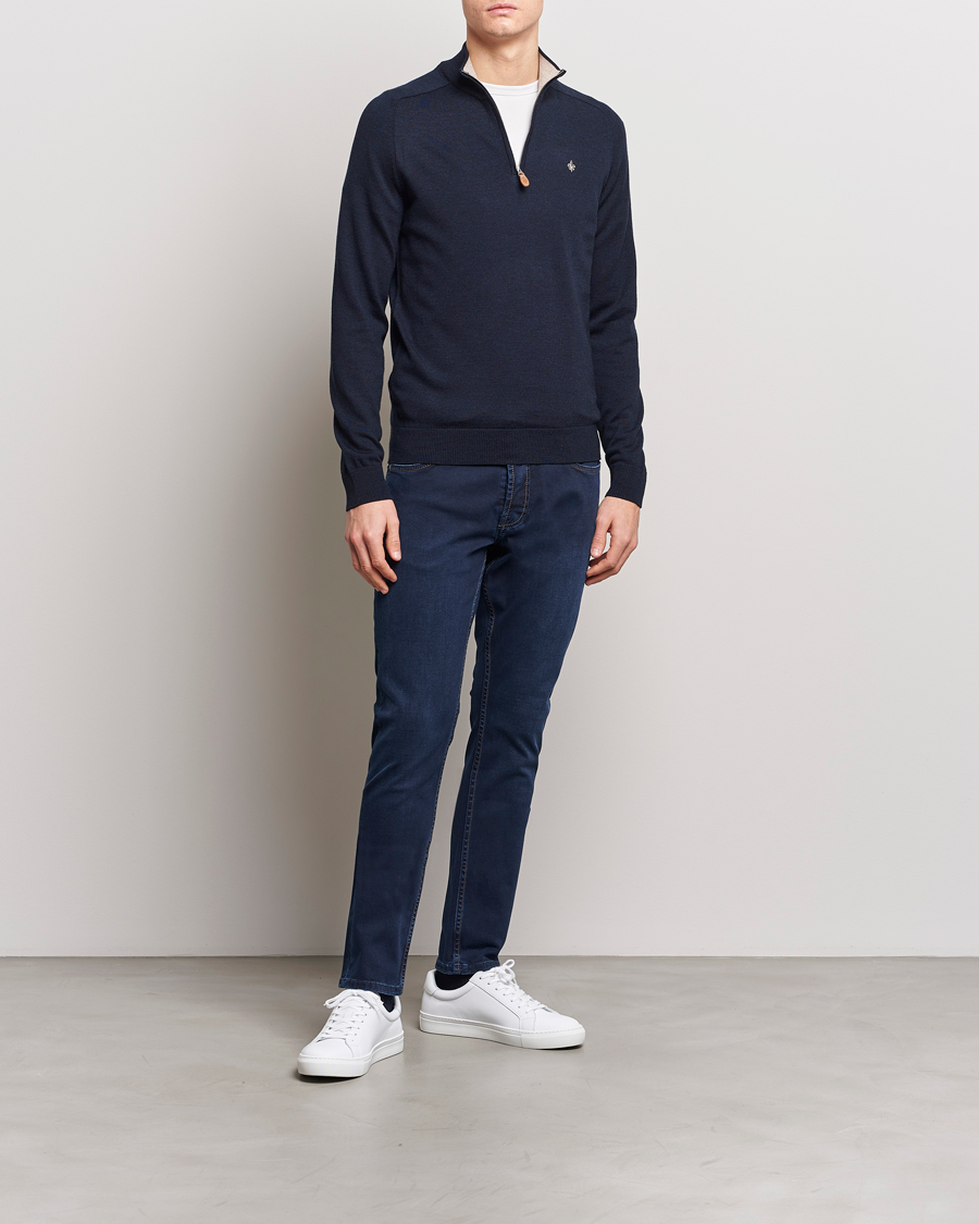 Homme | Jeans | Morris | Steve Satin Jeans Dark Blue