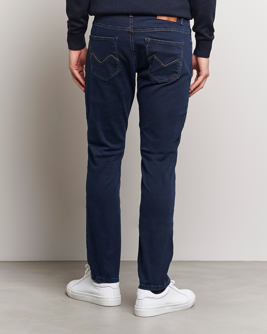 Homme | Jeans | Morris | Steve Satin Jeans Dark Blue