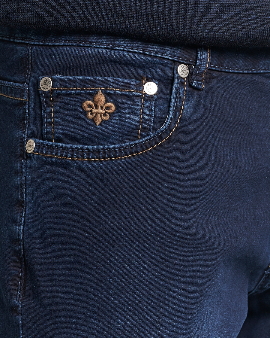Homme | Jeans | Morris | Steve Satin Jeans Dark Blue