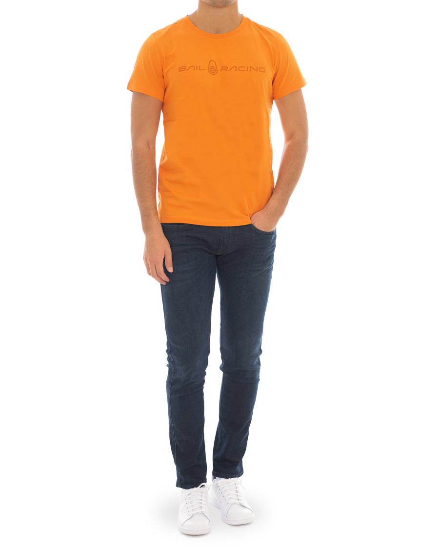 Heren | T-shirts | Sail Racing | Bowman Crew Neck Tee Orange