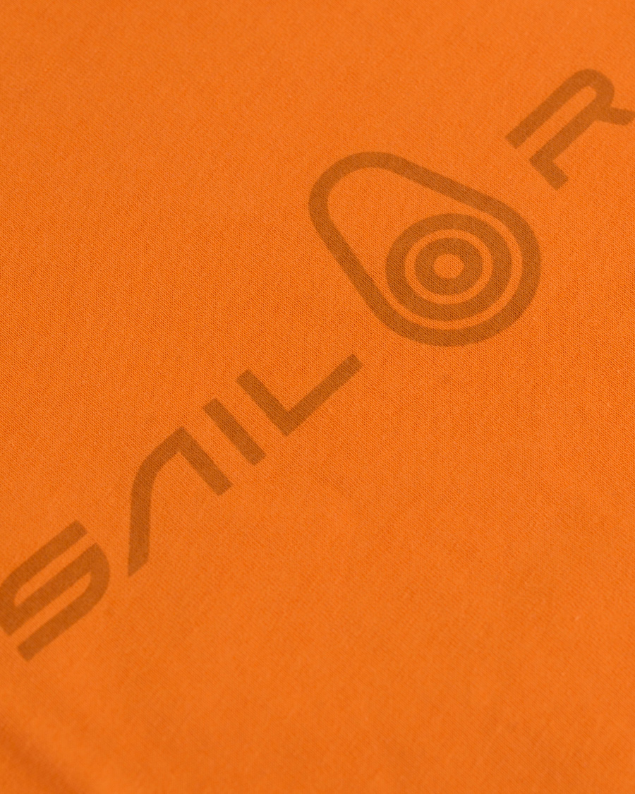 Heren | T-shirts | Sail Racing | Bowman Crew Neck Tee Orange