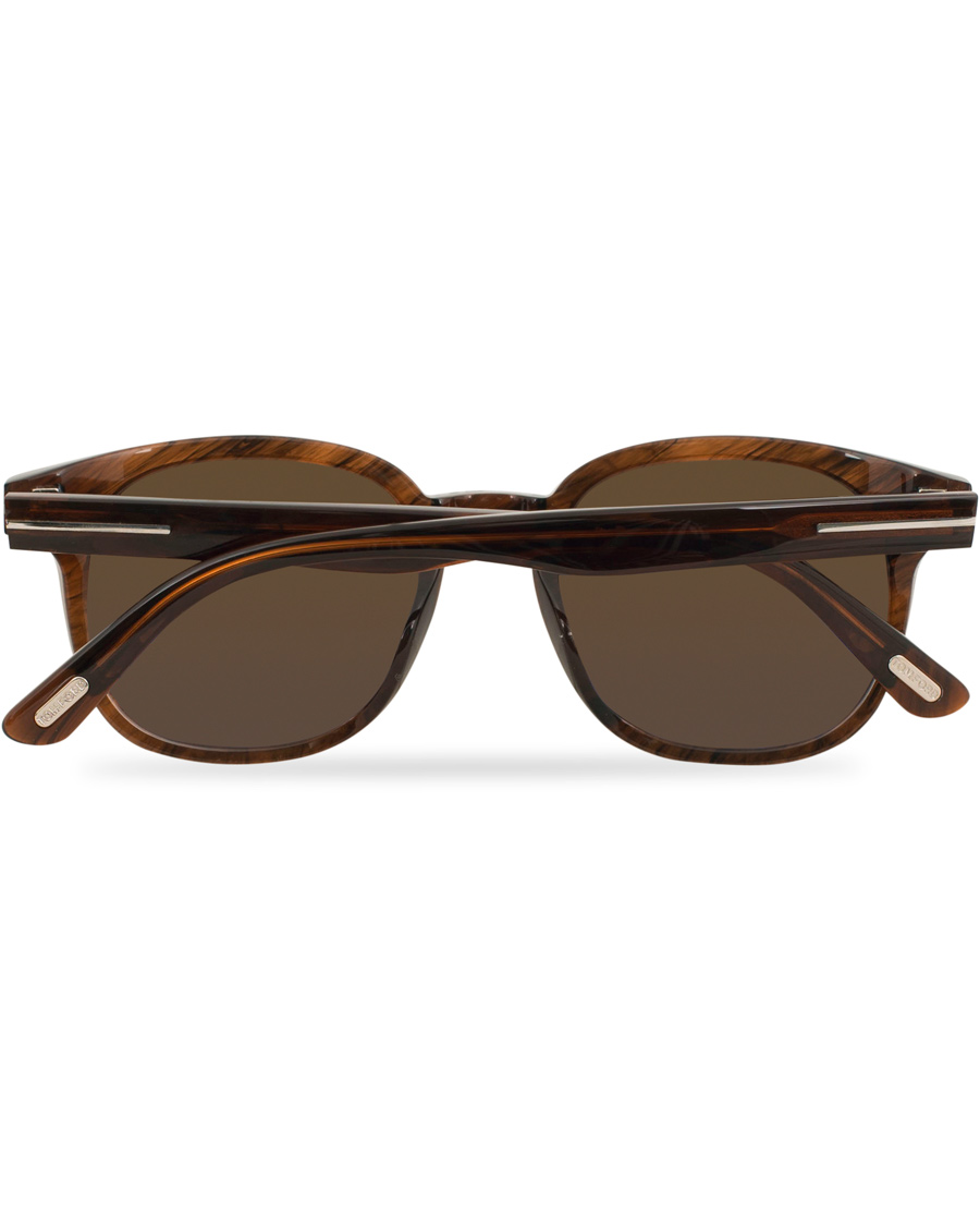 Homme | Tom Ford Frank FT0399 Sunglasses Shiny Dark Brown | Tom Ford | Frank FT0399 Sunglasses Shiny Dark Brown