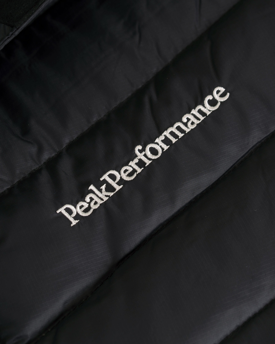 Homme | Manteaux Et Vestes | Peak Performance | Frost Down Hooded Jacket Black