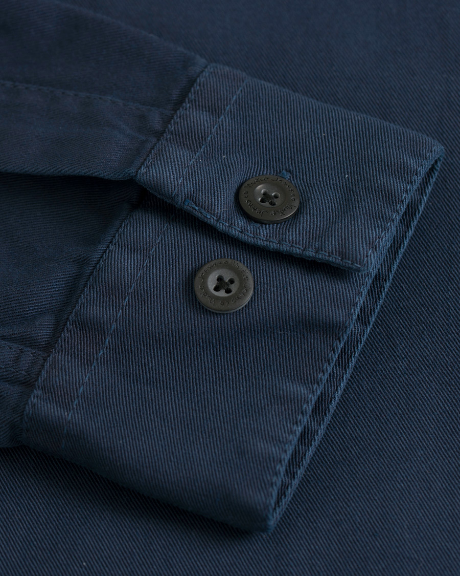 Homme | Chemises | Nudie Jeans | Henry Pigment Dyed Shirt Midnight