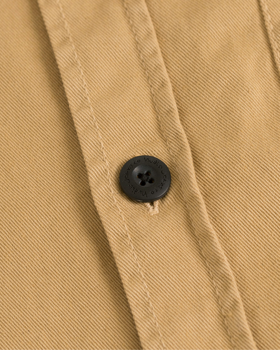 Homme | Chemises | Nudie Jeans | Henry Pigment Dyed Shirt Beige