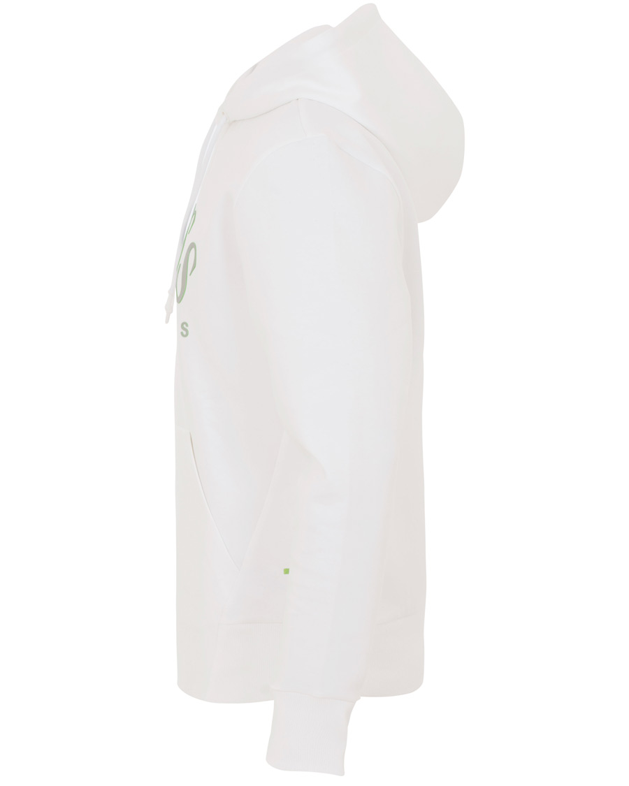 Homme | Pulls Et Tricots | BOSS GREEN | BOSS Athleisure Sly Hooded Sweatshirt Training White