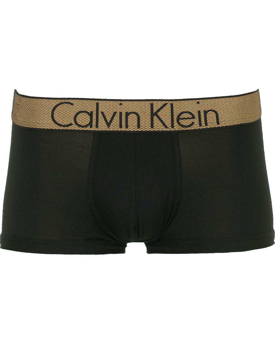 Heren | Ondergoed | Calvin Klein | Low Rise Trunk Black/Gold