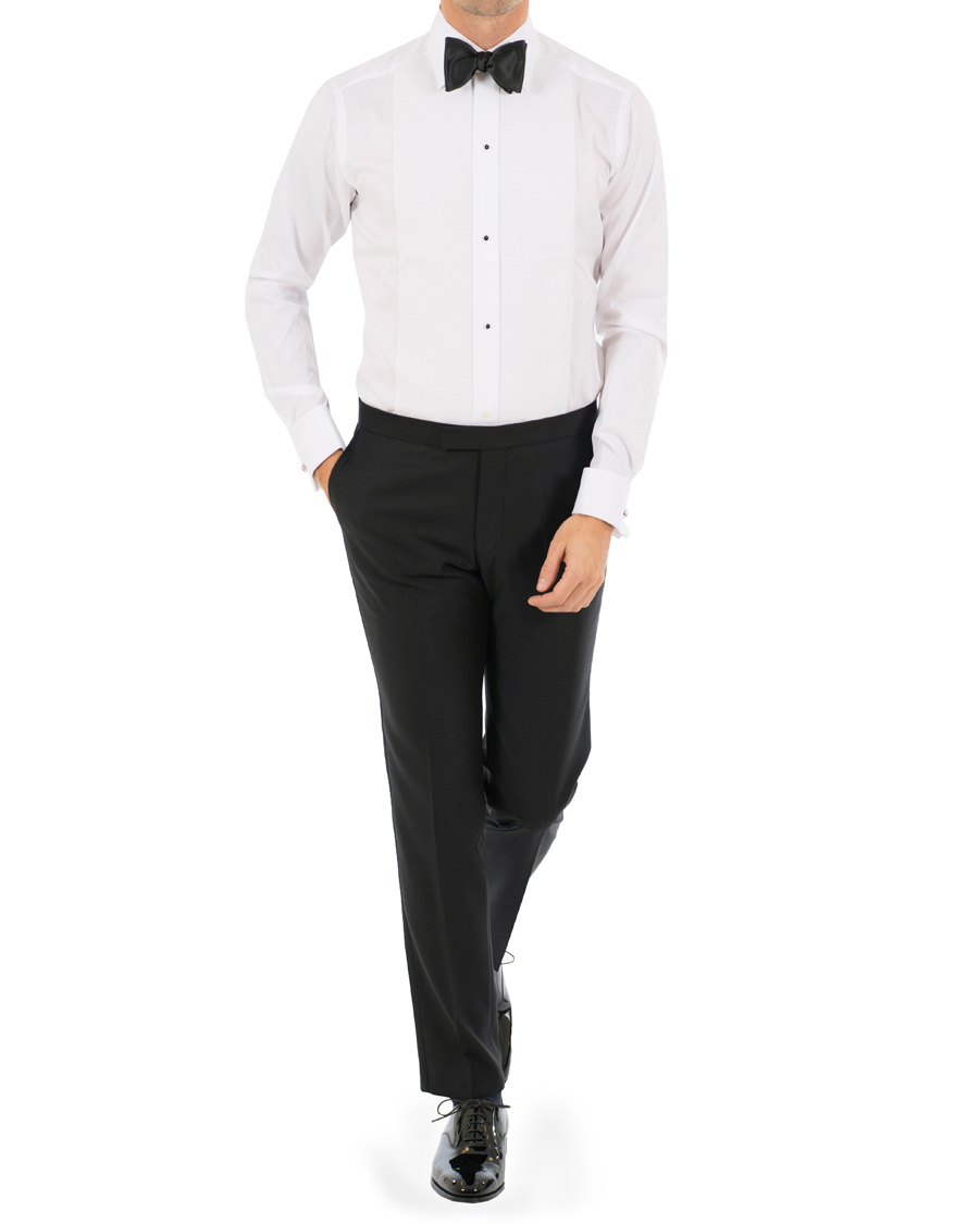 Homme | Chemises | Eton | Slim Fit Tuxedo Shirt White