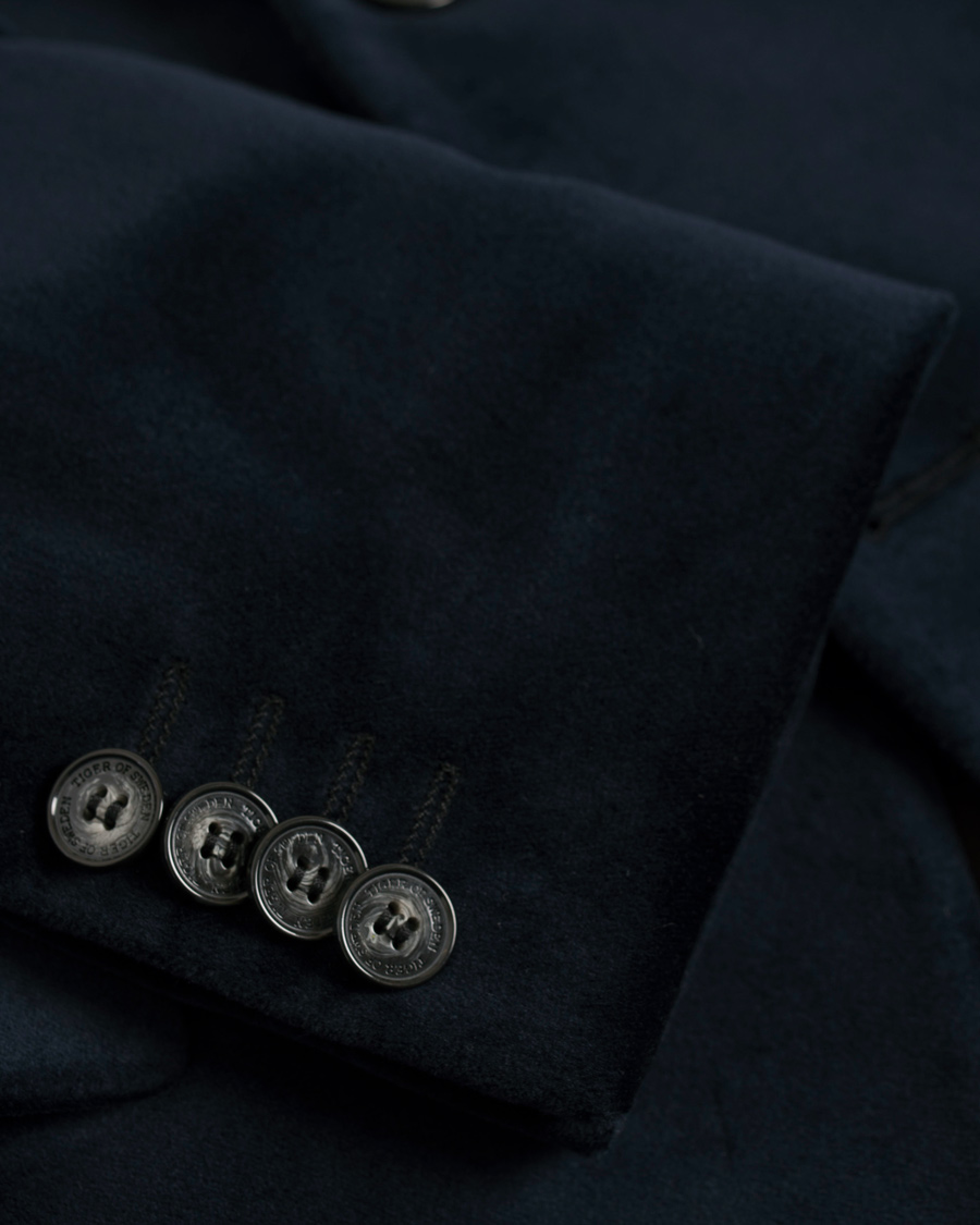 Heren | Blazers | Tiger of Sweden | Lamonte Velvet Blazer Navy