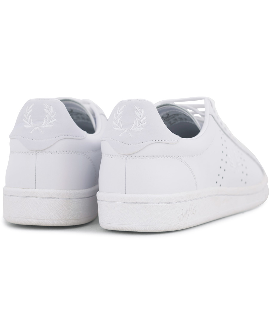 Homme | Fred Perry Parkside Leather Sneaker White | Fred Perry | Parkside Leather Sneaker White