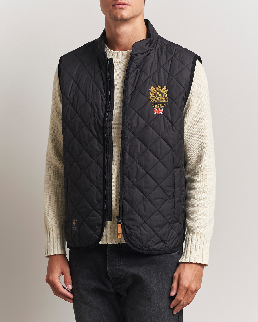 Heren | Gilets | Morris | Trenton Quilted Vest Black