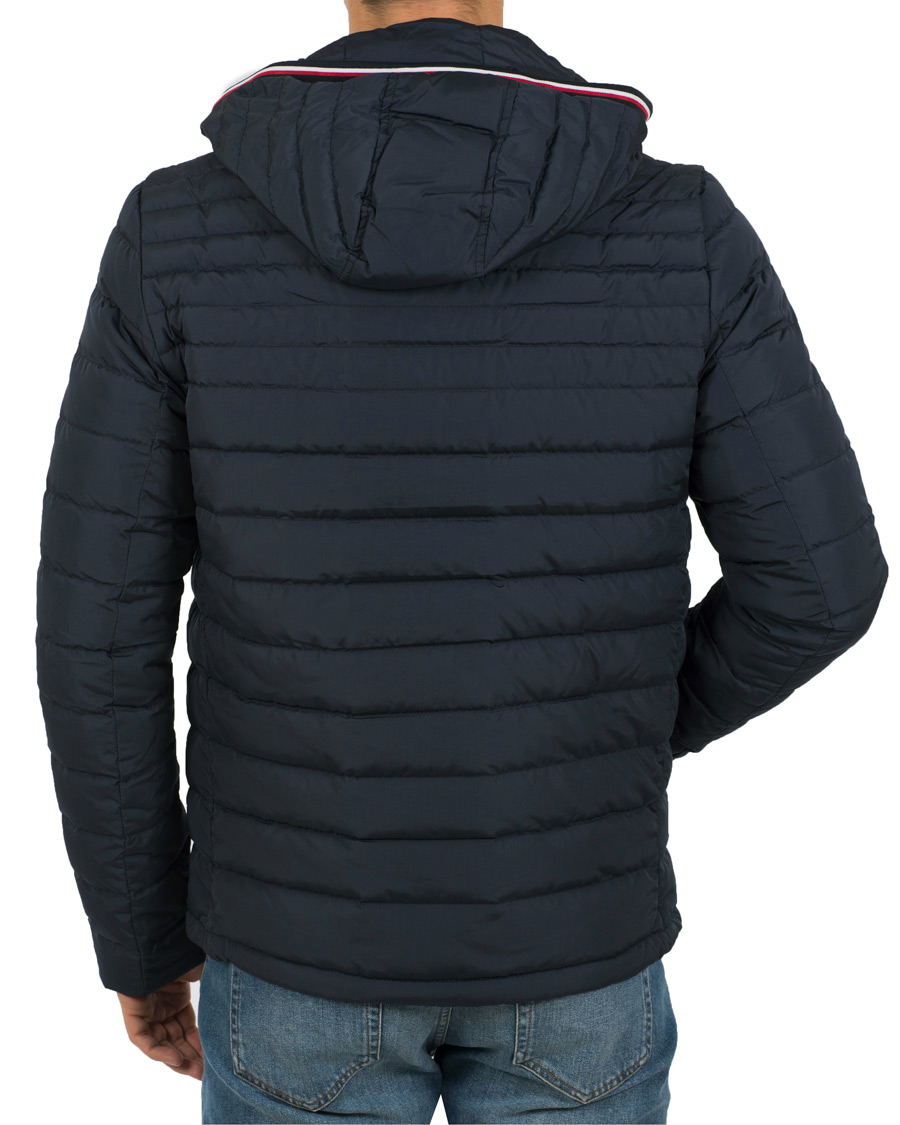 Homme | Manteaux Et Vestes | Tommy Hilfiger | Lathan Detach Hooded Down Jacket Sky Captain