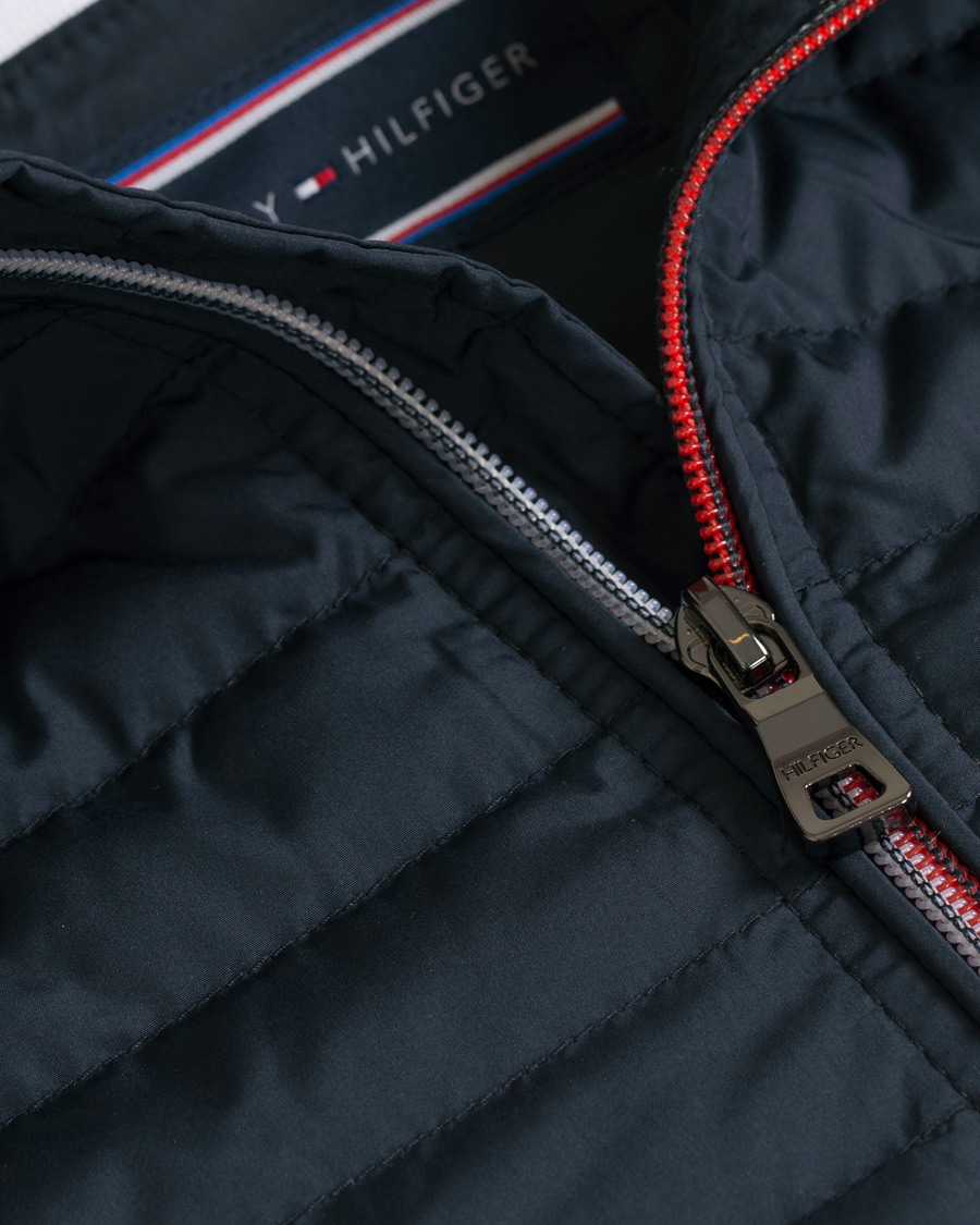 Homme | Manteaux Et Vestes | Tommy Hilfiger | Lathan Detach Hooded Down Jacket Sky Captain