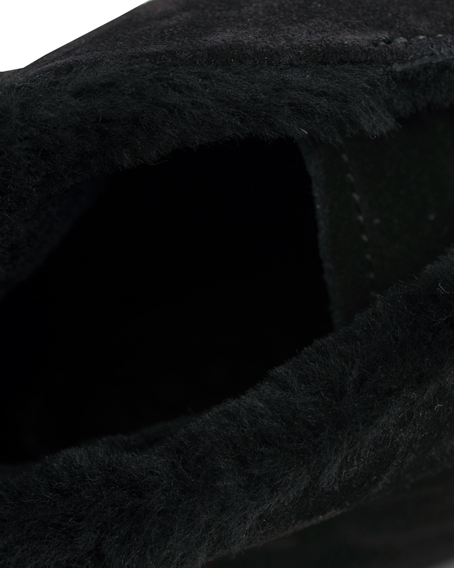 Homme | Tod's Shearling Lined Gommino Chukka Boot Black | Tod's | Shearling Lined Gommino Chukka Boot Black