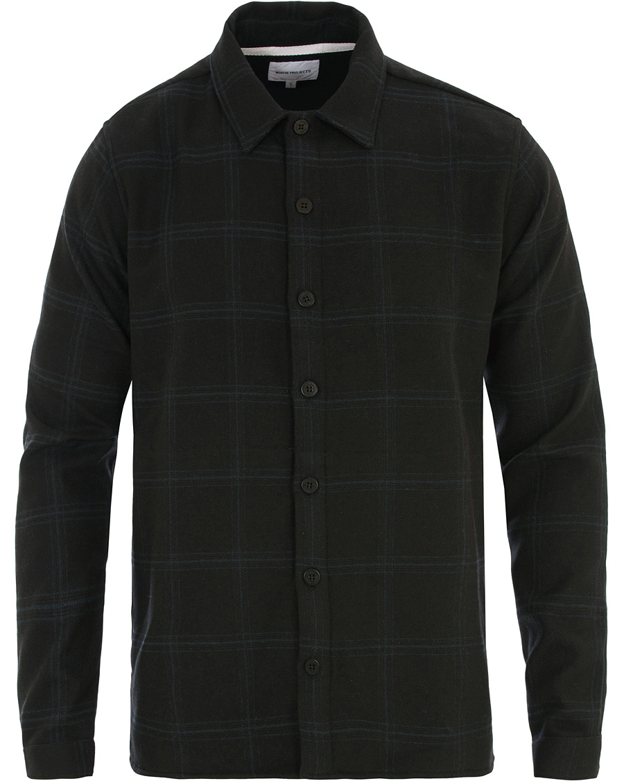 Homme | Manteaux Et Vestes | Norse Projects | Jens Wool Overshirt Black
