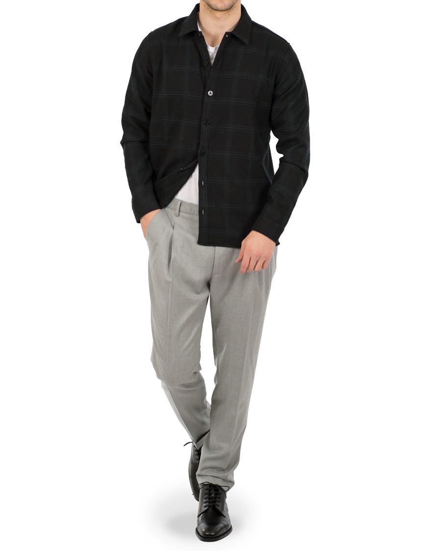 Homme | Manteaux Et Vestes | Norse Projects | Jens Wool Overshirt Black