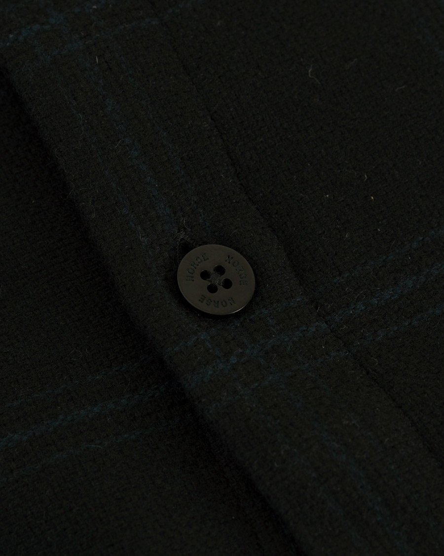 Homme | Manteaux Et Vestes | Norse Projects | Jens Wool Overshirt Black