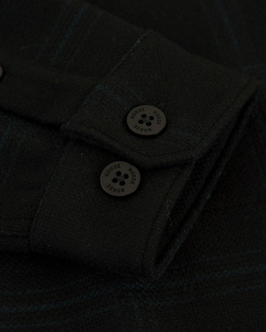 Homme | Manteaux Et Vestes | Norse Projects | Jens Wool Overshirt Black