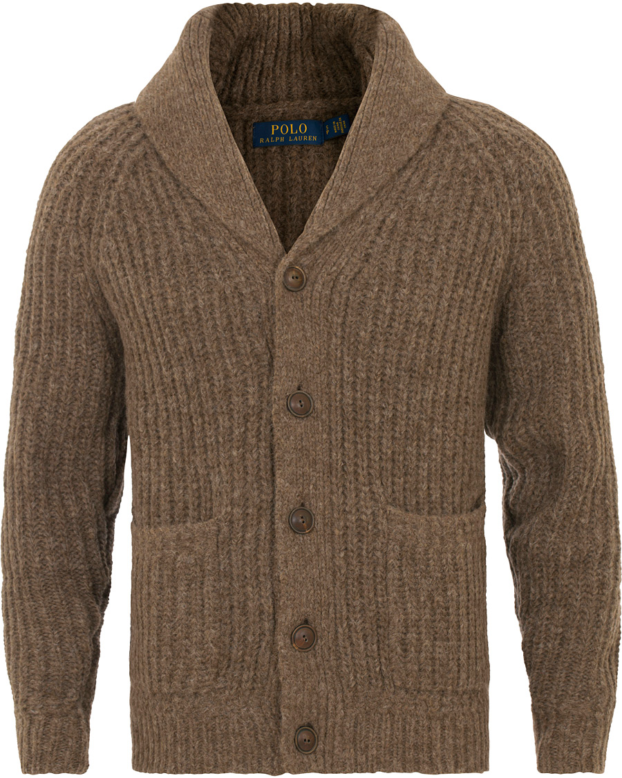 Homme | Pulls Et Tricots | Polo Ralph Lauren | Wool Blend Cardigan Ceder Heather
