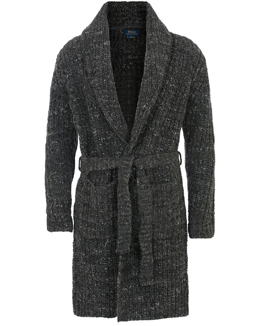 Homme | Pulls Et Tricots | Polo Ralph Lauren | Wool Coatigan Dark Grey Rag