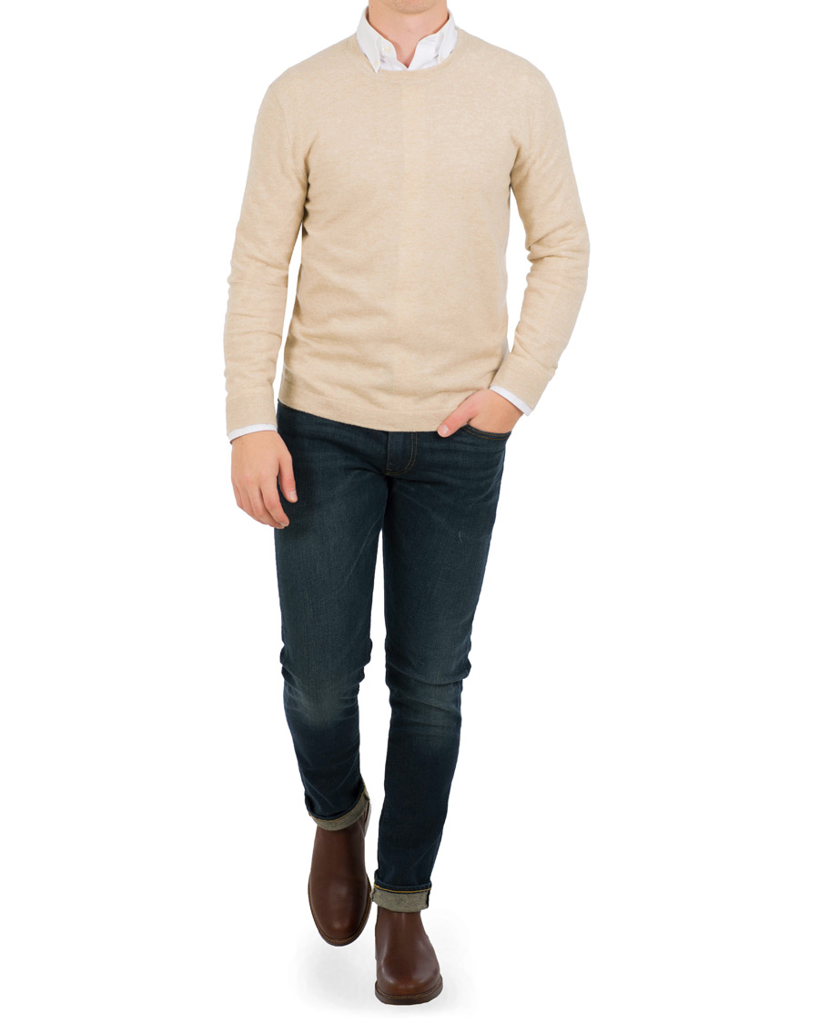 Homme | Pulls Et Tricots | Polo Ralph Lauren | Cashmere Crew Neck Expedition Dune Heather