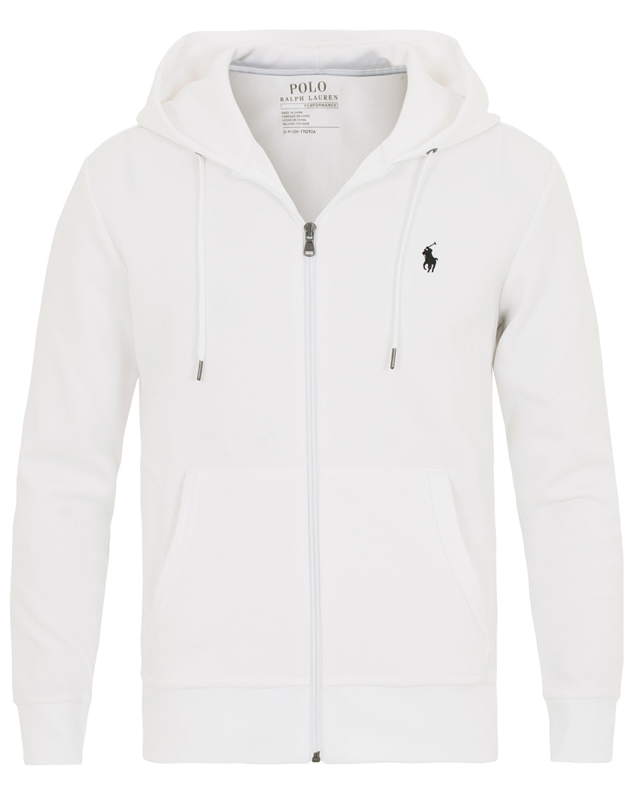 Homme | Pulls Et Tricots | Polo Ralph Lauren | Tech Full Zip Hoodie White