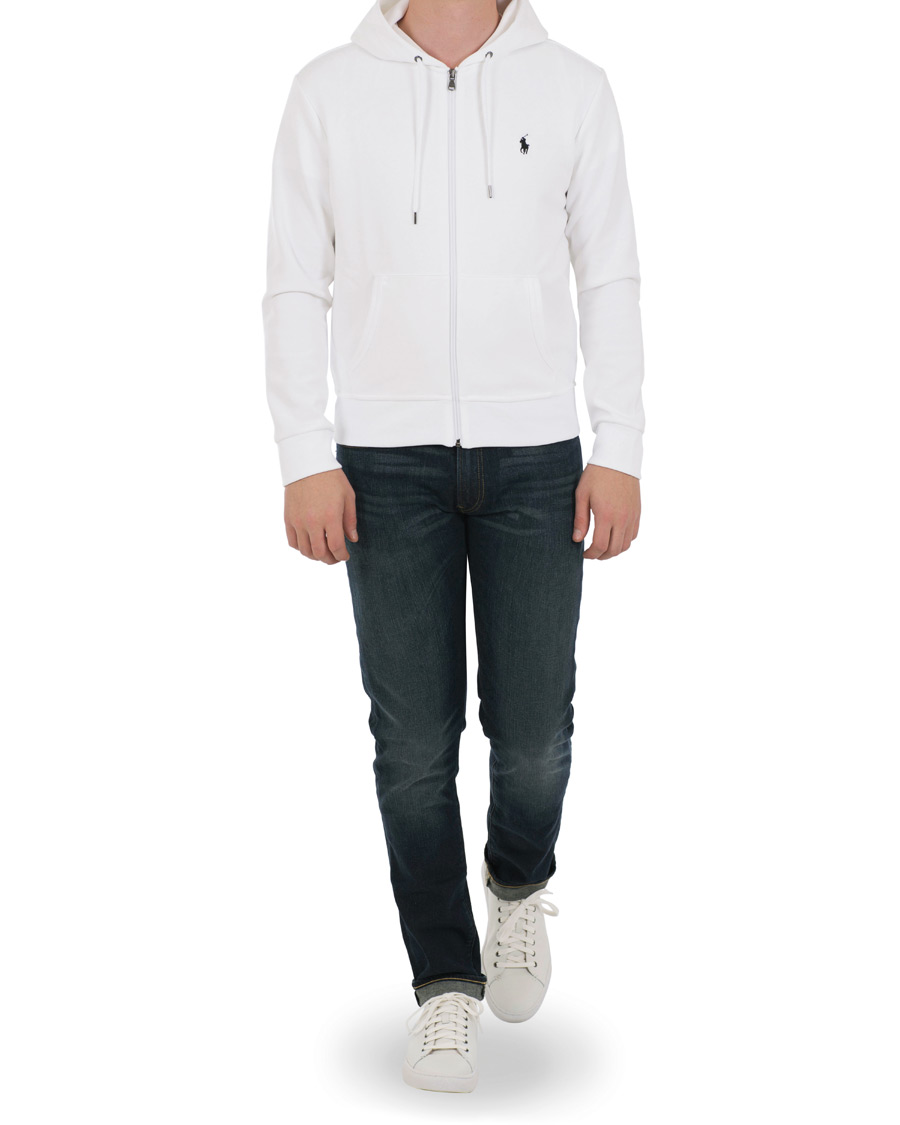 Homme | Pulls Et Tricots | Polo Ralph Lauren | Tech Full Zip Hoodie White