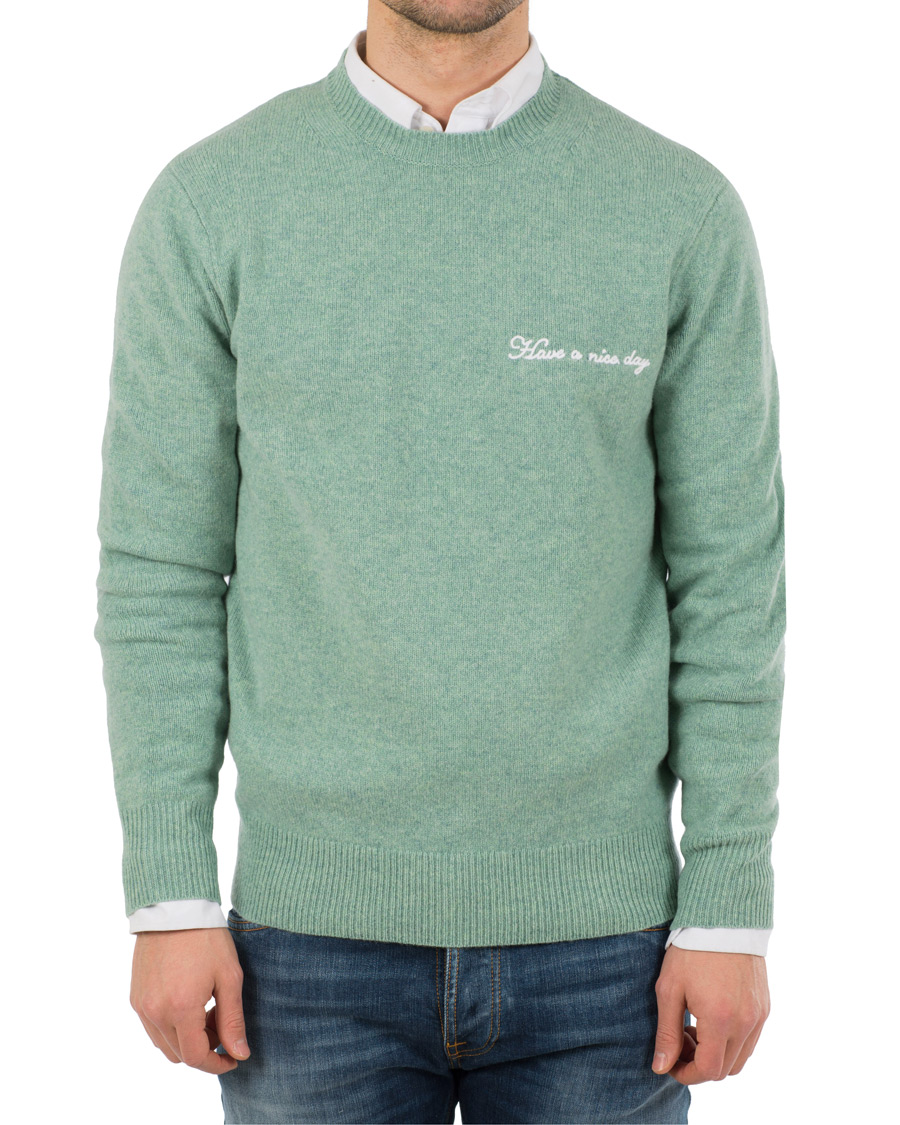 Homme | Pulls Et Tricots | rag & bone | Victor Lambswool Crew Sea Foam Green