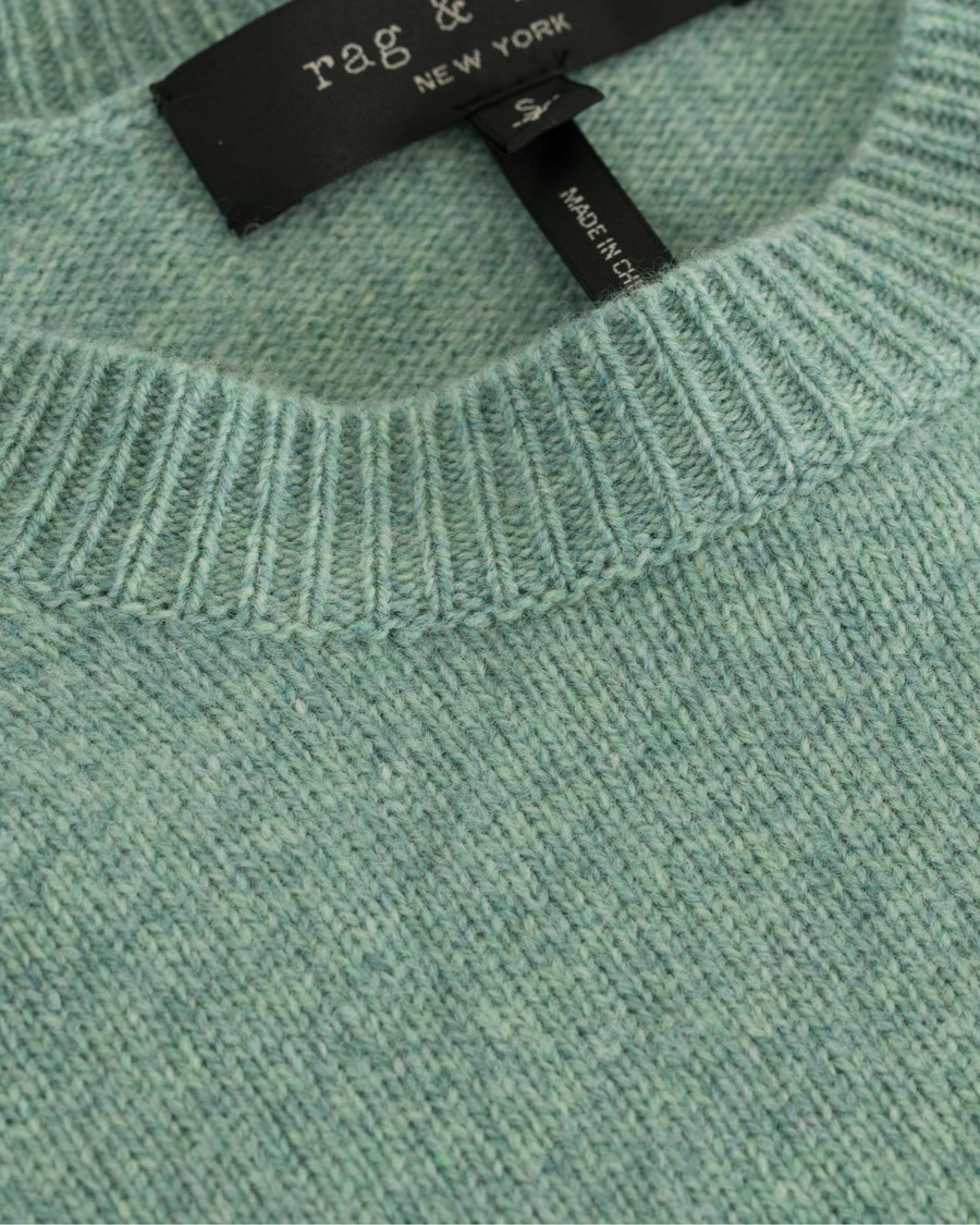 Homme | Pulls Et Tricots | rag & bone | Victor Lambswool Crew Sea Foam Green