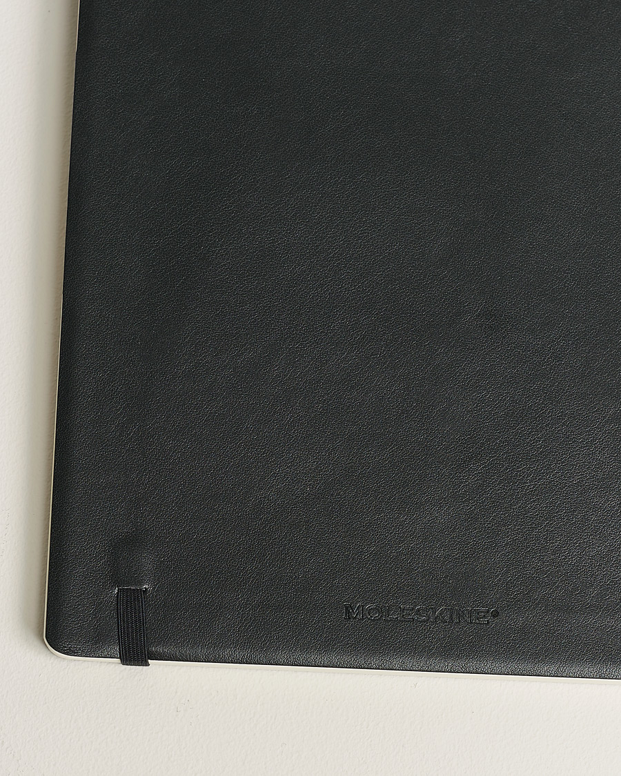 Homme | | Moleskine | Plain Soft Notebook Pocket XL Black