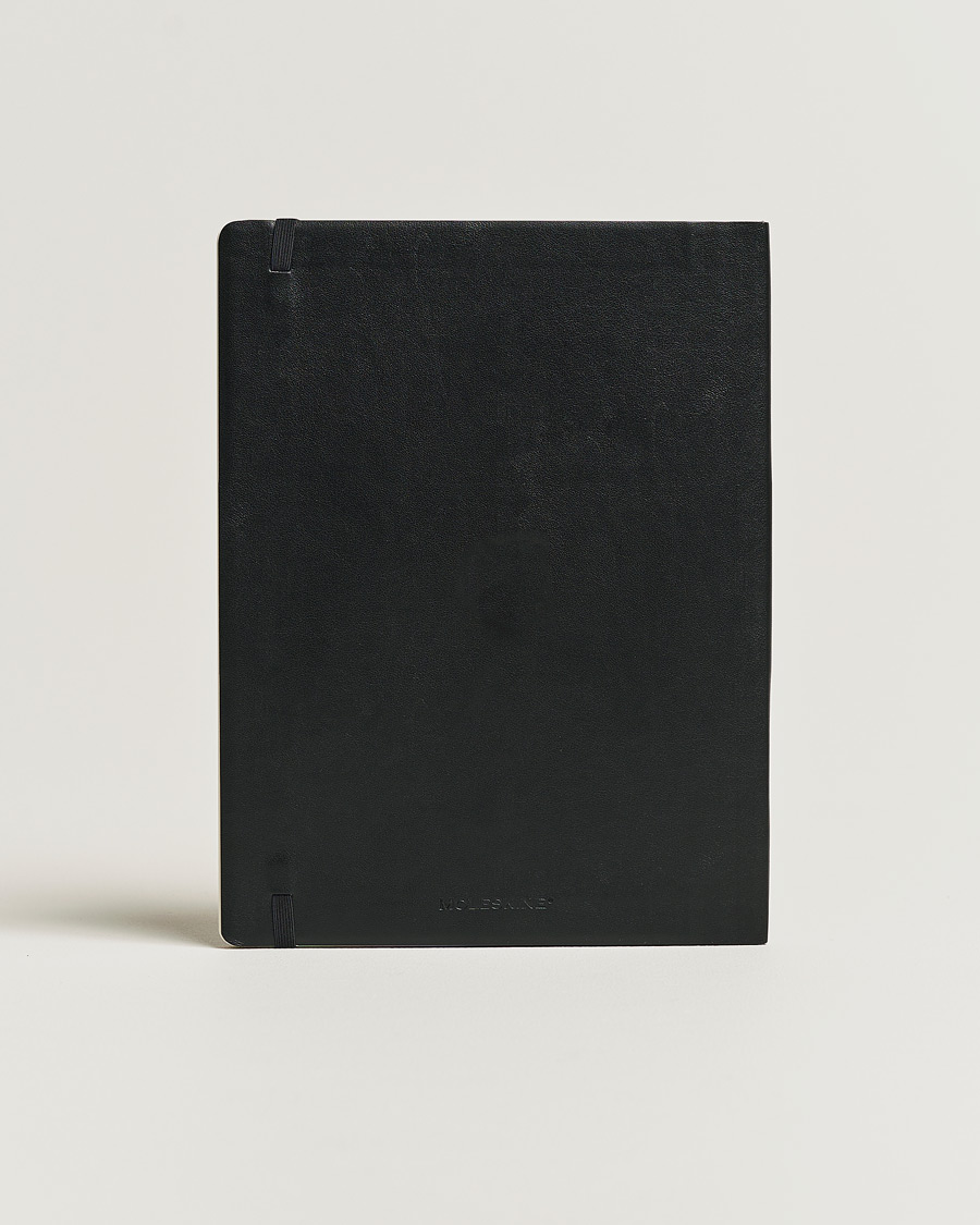 Homme | | Moleskine | Plain Soft Notebook Pocket XL Black