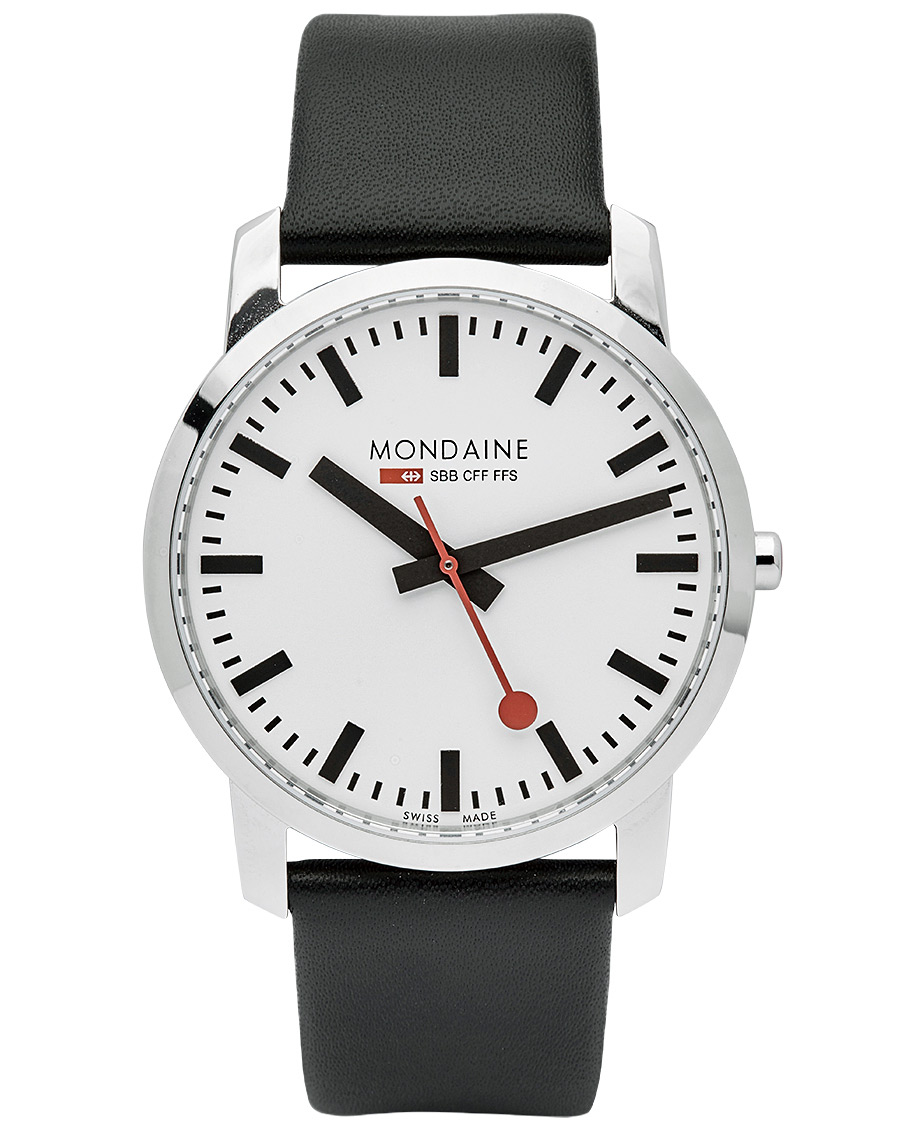 Homme | Mondaine Simply Sapphire II White 41mm | Mondaine | Simply Sapphire II White 41mm