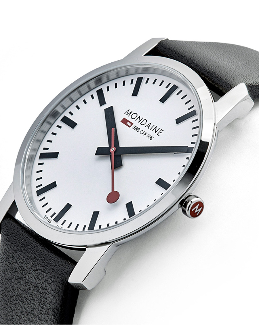 Homme | Mondaine Simply Sapphire II White 41mm | Mondaine | Simply Sapphire II White 41mm