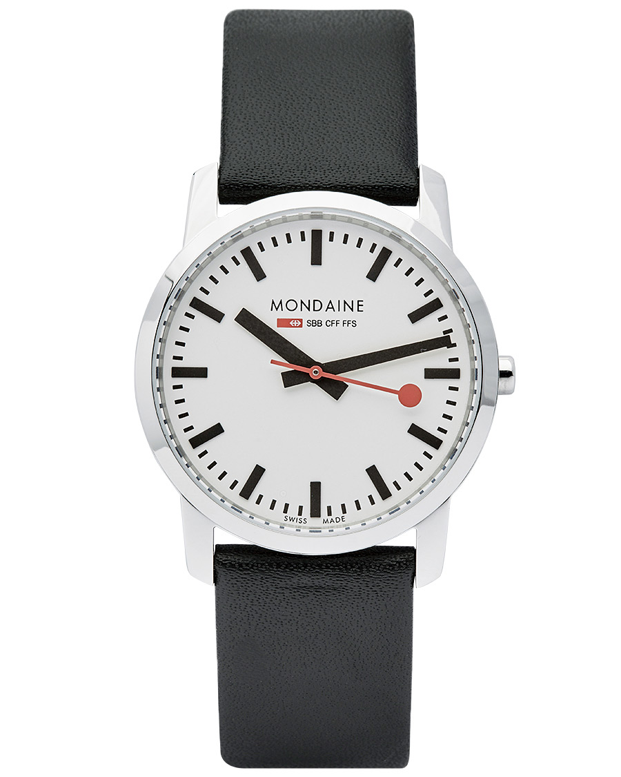 Homme | Mondaine Simply Sapphire II Black 36mm | Mondaine | Simply Sapphire II Black 36mm