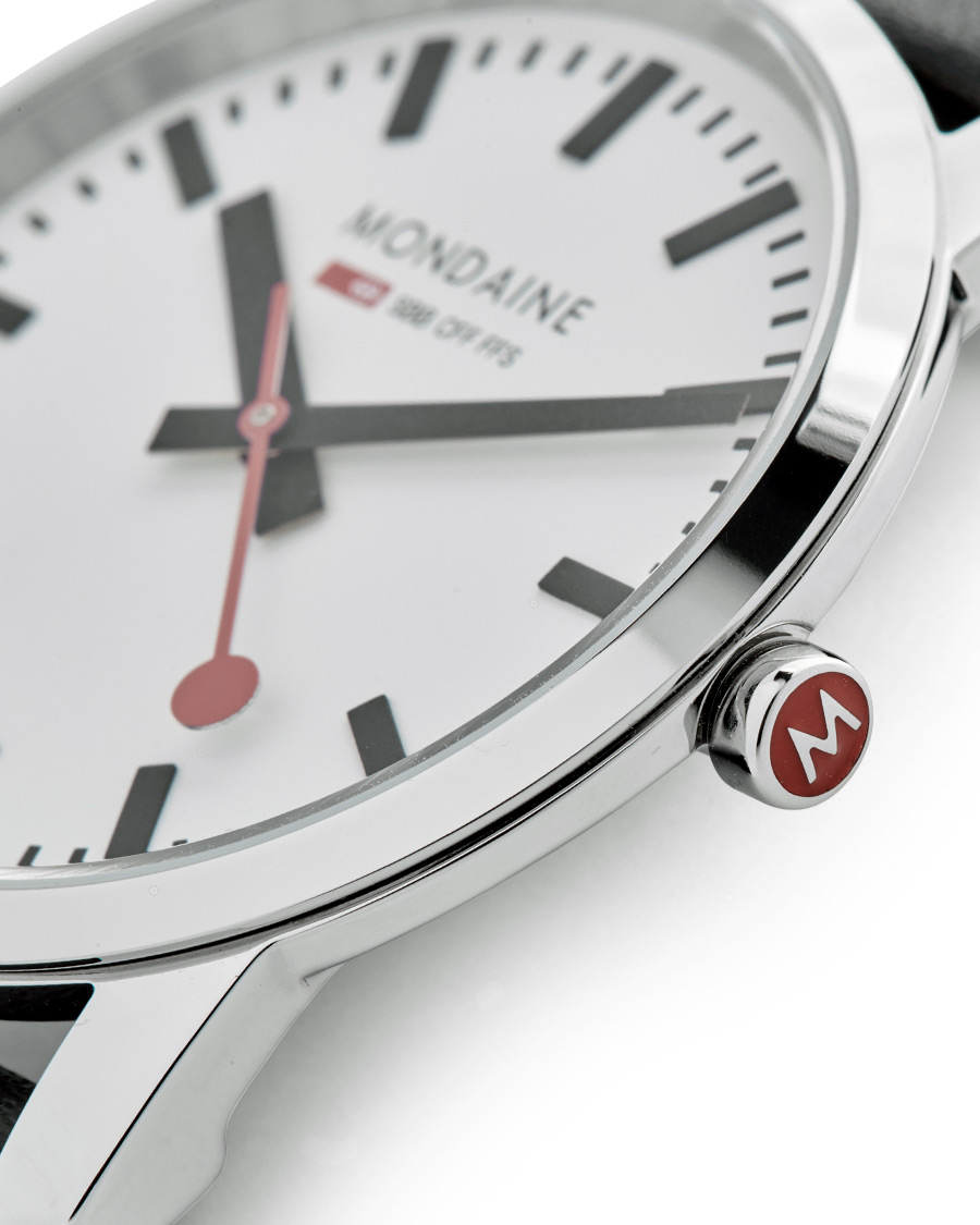 Homme | Mondaine Simply Sapphire II Black 36mm | Mondaine | Simply Sapphire II Black 36mm