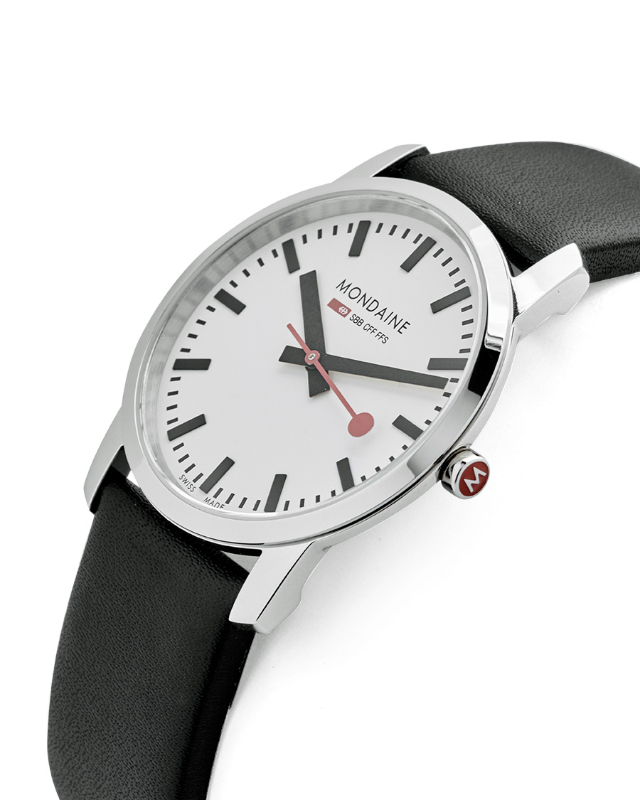 Homme | Mondaine Simply Sapphire II Black 36mm | Mondaine | Simply Sapphire II Black 36mm