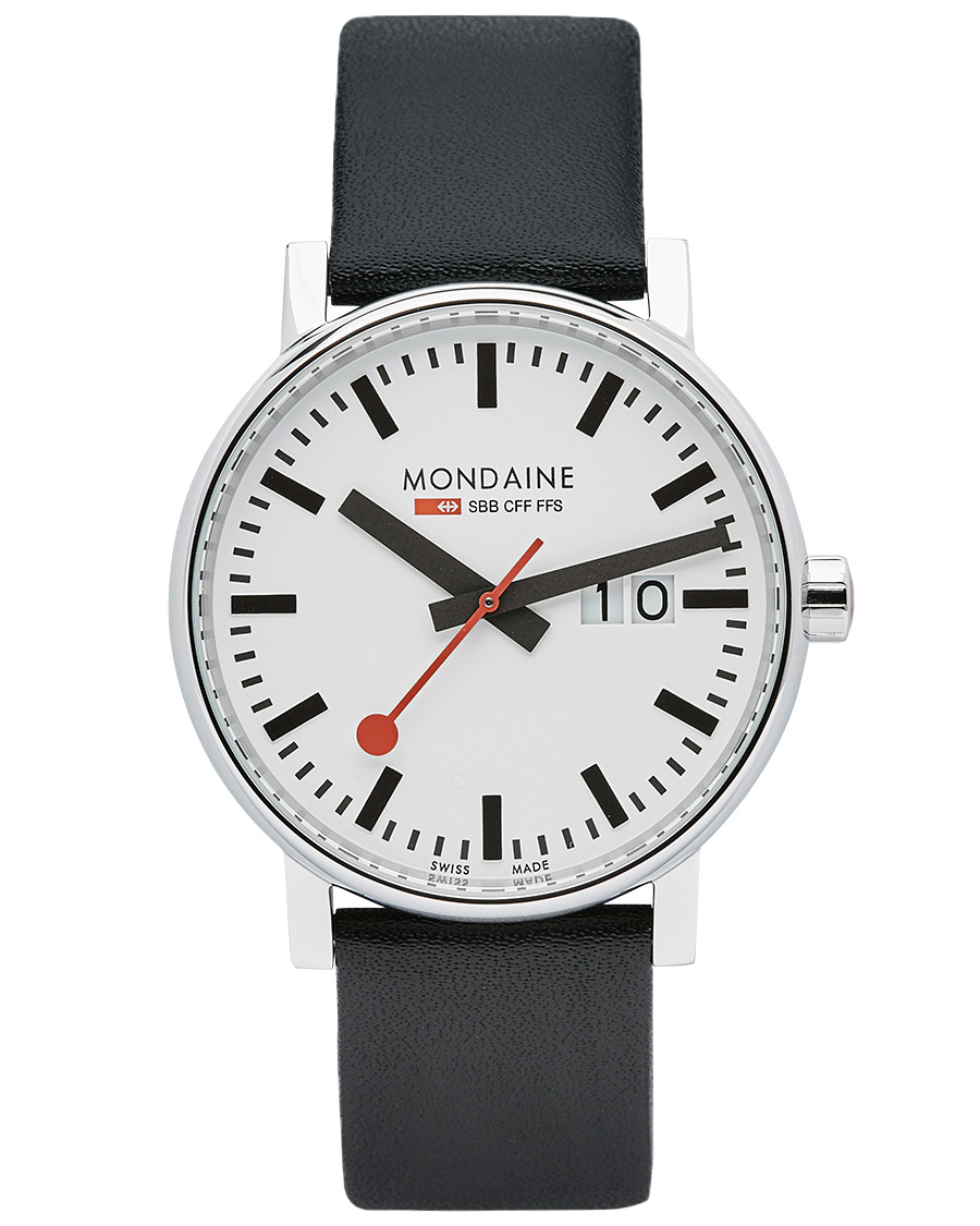 Homme | Mondaine Evo 2 Big Date Sapphire Black 40mm | Mondaine | Evo 2 Big Date Sapphire Black 40mm