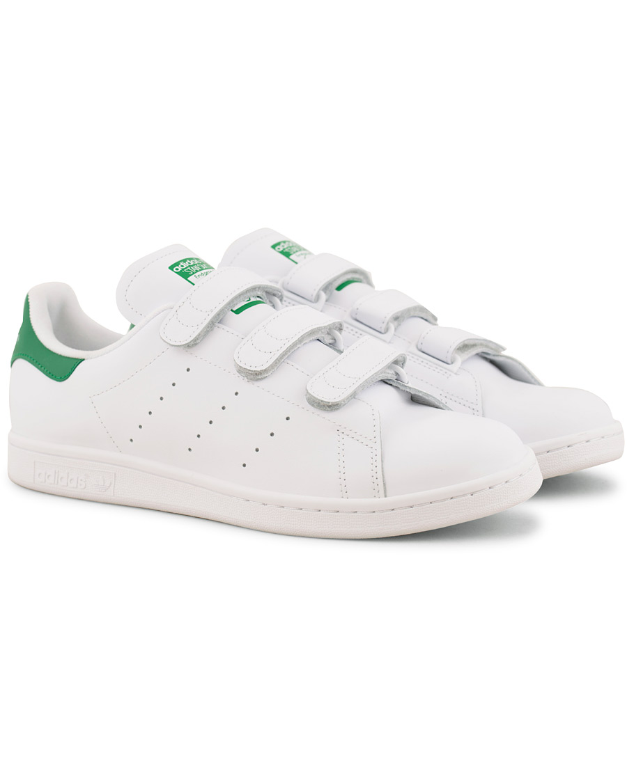 Homme | adidas Originals Stan Smith Leather Velcro Sneaker White | adidas Originals | Stan Smith Leather Velcro Sneaker White