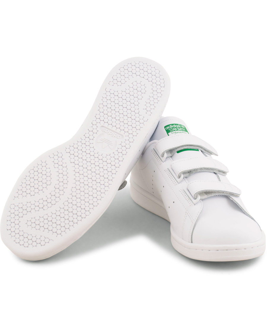 Homme | adidas Originals Stan Smith Leather Velcro Sneaker White | adidas Originals | Stan Smith Leather Velcro Sneaker White
