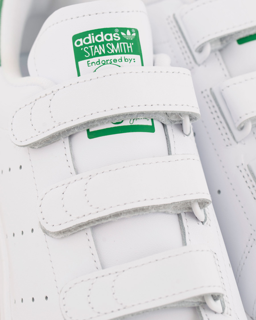 Homme | adidas Originals Stan Smith Leather Velcro Sneaker White | adidas Originals | Stan Smith Leather Velcro Sneaker White