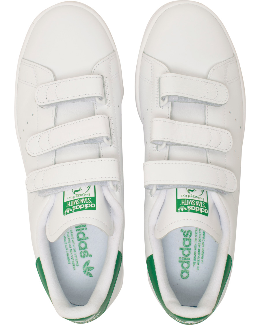 Homme | adidas Originals Stan Smith Leather Velcro Sneaker White | adidas Originals | Stan Smith Leather Velcro Sneaker White