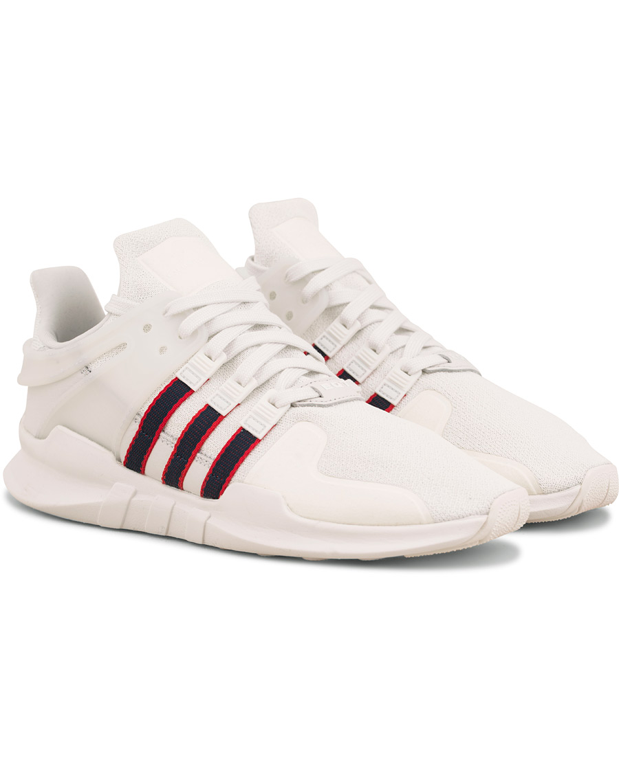 Homme | adidas Originals EQT Support ADV Running Sneaker White | adidas Originals | EQT Support ADV Running Sneaker White