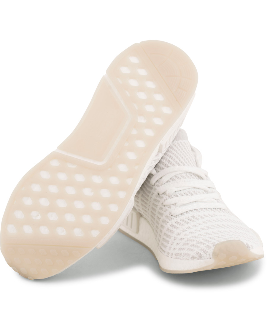 Homme | adidas Originals NMD_R1 Primeknit Running Sneaker White | adidas Originals | NMD_R1 Primeknit Running Sneaker White