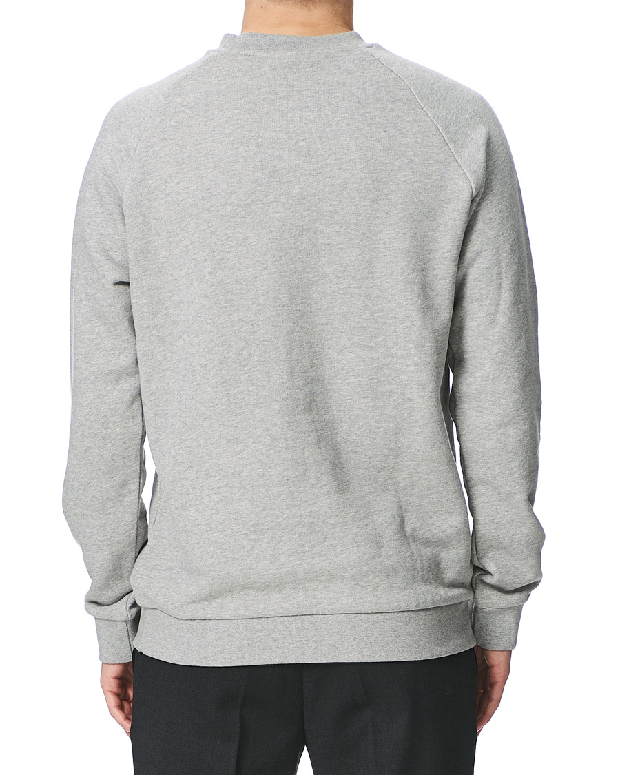 Heren | Truien | adidas Originals | Trefoil Crew Neck Sweatshirt Grey Melange